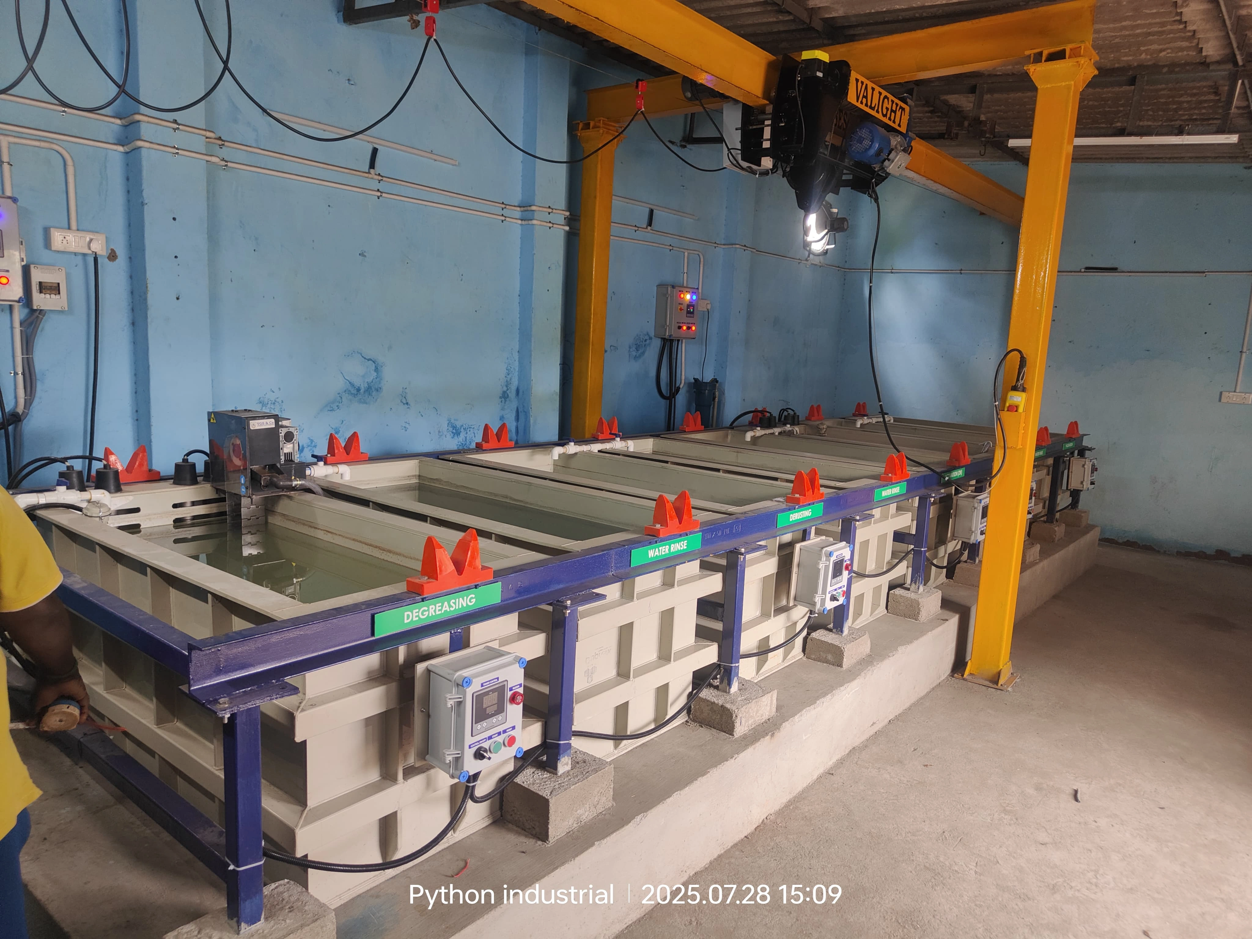 Semi Automatic Electroplating Plant Manufacturers in Chennai